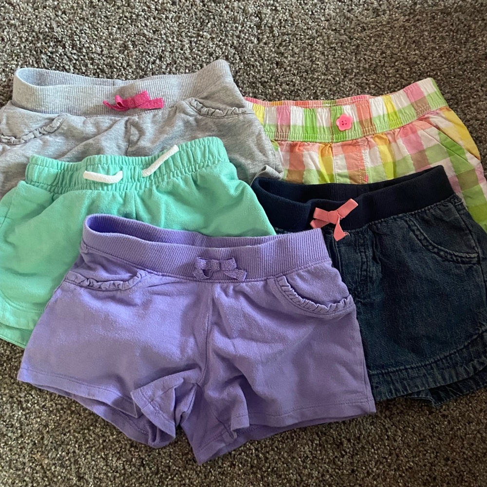 Size 5 Toddler Girl Shorts Bundle